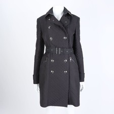BURBERRY Manteau long matelassé 122227