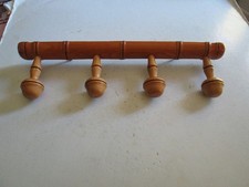 porte manteau en bois ancien