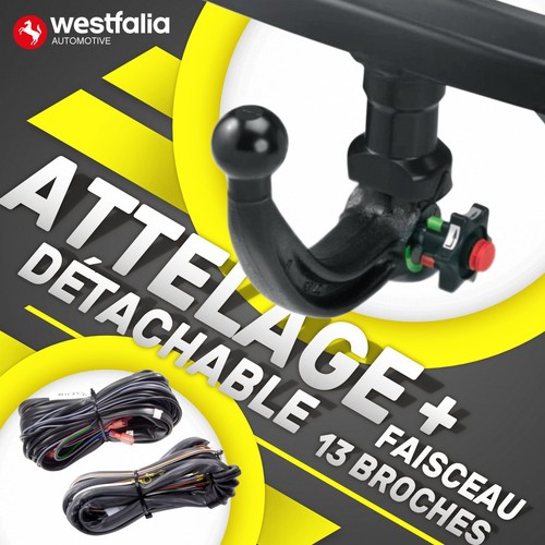 Attelage démontable pour - attelage, vw