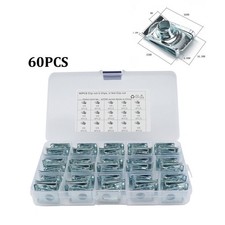 60PCS M8 Stainless Steel Car