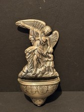 Bénitier - Ange - métal argenté