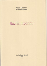 SACHA INCONNU par Alain DECAUX