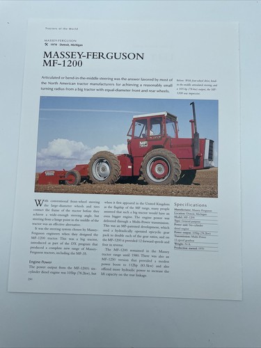 1970 massey ferguson - 1970, mf-1200