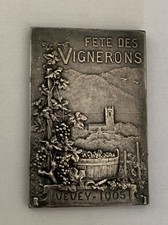 Rare ancienne plaque fête des
