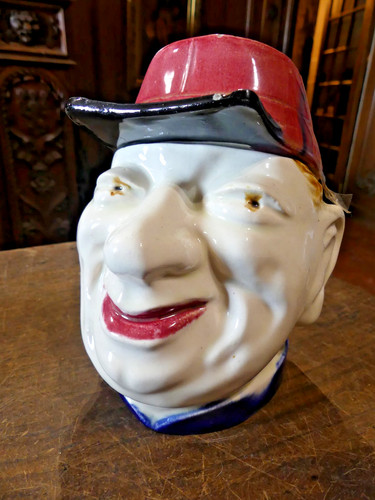 Pot tabac porcelaine - pot,
