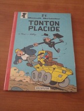 BENOIT BRISEFER, N° 4: TONTON PLACIDE ==PEYO & WALTHERY==EO BELGE, 1969==DEFAUTS