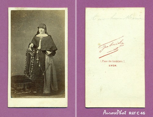Cdv religion religieuse - cdv,