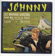 Johnny HALLYDAY     Les mauvais garçons    7" 45 tours EP