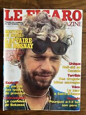 FIGARO MAGAZINE Sept 1980 - Affaire Arnaud DE ROSNAY - BRÉSIL RUÉE OR - Actu Pub