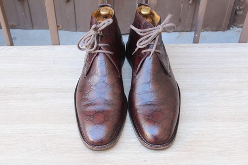 Chaussure boots gucci cuir - boots, 10