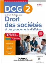 DCG 2 - Droit des sociétés