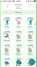 Shiny Dialga x2 + Shiny Palkia