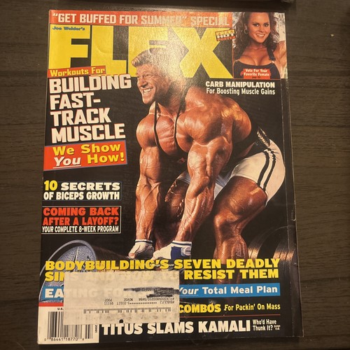 Joe weider flex magazine - weider's,