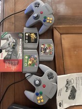 Nintendo 64 Console Noire Avec