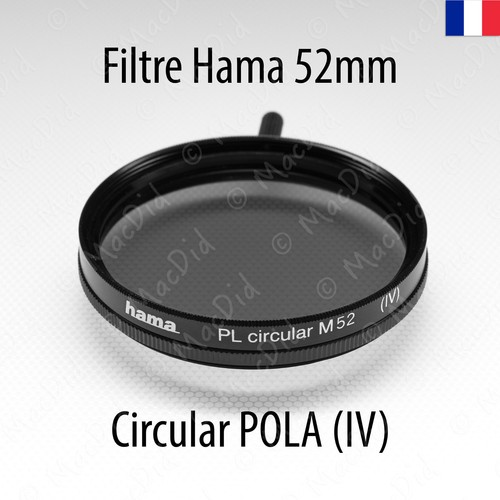 Filtre polarisant circulaire
