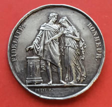 MEDAILLE ANCIENNE  DE MARIAGE