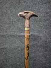 Canne De Marche Antique À Tête D'Aigle Edwardienne Cadeau Choix Des Hommes