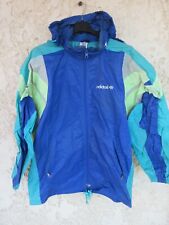 Veste à capuche ADIDAS coupe vent windbreaker style K-Way 90's jacket giacca M