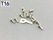 THOMSON MO6 - Lot de 13 vis pour la plaque arrière du clavier+Languette de masse