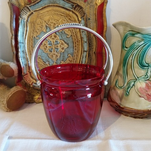 Seau glace cristal et - seau, en