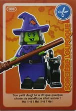 Crée Ton Monde Carte Lego 2018 Auchan N°8 Sorcière Loufoque