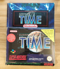 ✨illusion Of Time - 1995 - Super Nintendo/Snes - FR - Complet + Guide & Poster✨