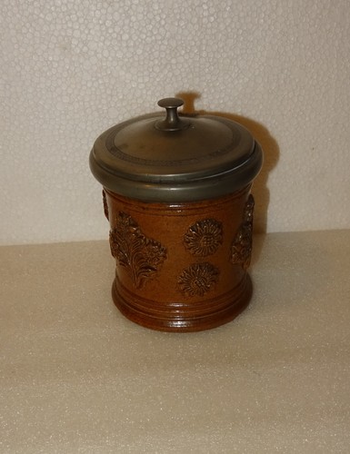 Ancien pot tabac gres du - tabac,