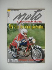 MOTO LEGENDE 41 MV AGUSTA 4-250 HONDA 6-TERROT 500 RGST-INDIAN CHIEF