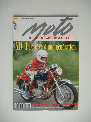 Moto legende agusta - 41, mv