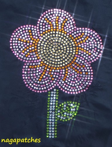 Grand motif floquer - grand, /