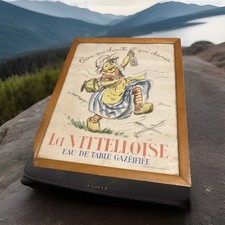 Affiche La Vittelloise Sous Verre et Cadre 26x32 cm