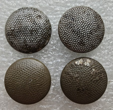 Lot de 4 boutons en aluminium