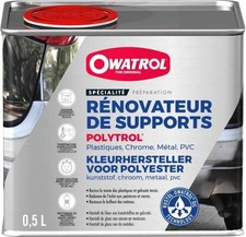 Polytrol rénovateur plastique métal chrome carrosserie 0.5L RUSTOL DURIEU