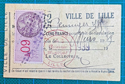 France timbres fiscaux - france, sfu