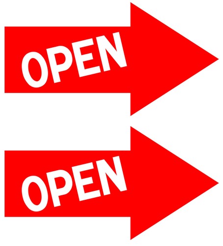 Fleches open ouvrir - fleches,
