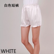 Femme Culotte Satin Short Culotte Citrouille Bloomer Caleçons sous Pyjama