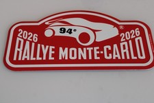 MONACO PLAQUE 94è RALLYE