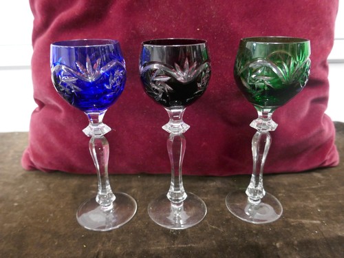Verres couleur à liqueur - 3,