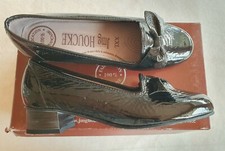 Chaussures cuir verni - cuir, noir