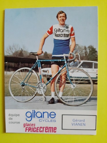 Cyclisme carte cycliste - carte, gerard