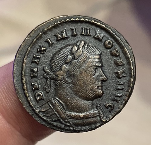 Monnaie romaine maximien - monnaie,
