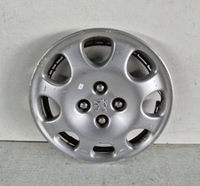 X1 Enjoliveur De Roue Wheel 15" Pouces PEUGEOT 406 306 Réf 9619745077 QUARTZ (1)