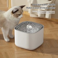 Fontaine Eau Pour Chat 3L Automatique Silencieuse Filtration USB Abreuvoir