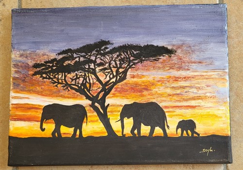Tableau huile sur - sur, toile