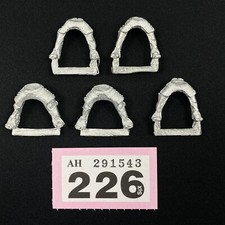 5 Métal Chevalier Jambes Pièces Pistoliers Empire Impérial Warhammer L Old World