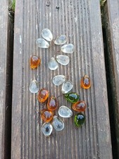 20 Pampilles Gouttes  Grappe De Raisin Vintage Coloré 