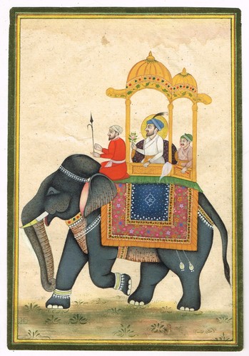 Peinture miniature indienne - peinture,
