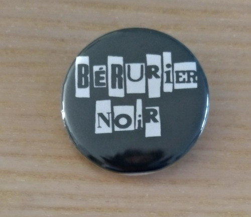 Badge bérurier noir - noir, 32mm