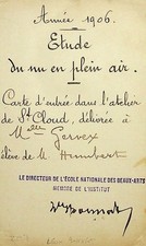 ✒ P.S Léon BONNAT peintre