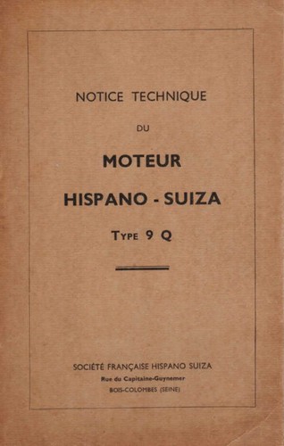 Notice technique moteur - technique,